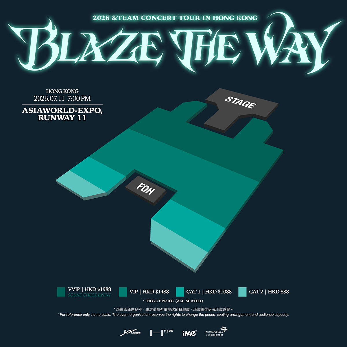Hong Kong] 2026 &TEAM CONCERT TOUR 'BLAZE THE WAY' IN HONG KONG